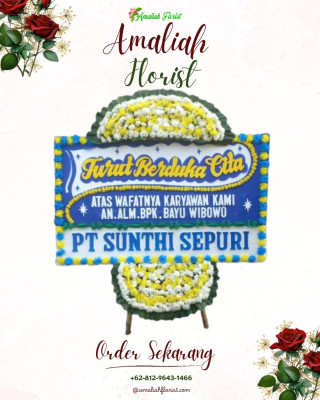 Papan Bunga Duka di Bojongkalong