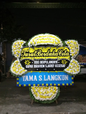 Papan Bunga Duka di Bojongkalong