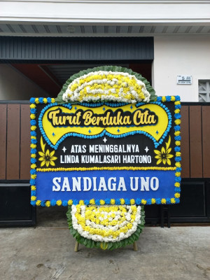 Papan Bunga Duka di Bojongkalong